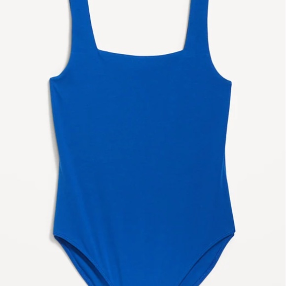 Old navy Sleeveless Square-Neck Bodysuit - royal Blue - Picture 4 of 9